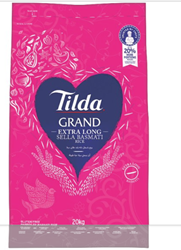 Tilda Grand Extra Long Sella Basmati Rice 20kg